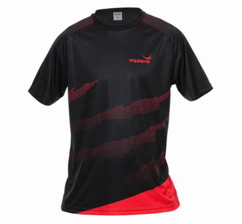 Yasaka Callisto mustapunainen t-paita